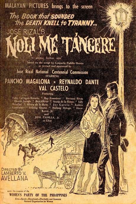 ‎noli Me Tángere 1961 Directed By Gerardo De Leon • Reviews Film