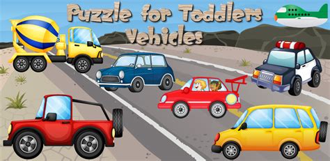Puzzle For Toddlers Vehicles Cars And Trucks Educational Puzzles