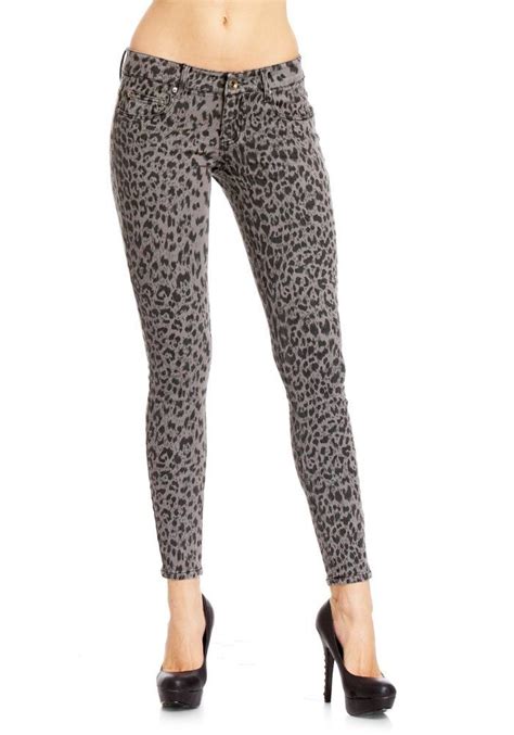 leopard denim skinny jeans leopard this fall your closet should have some fab leopard in it