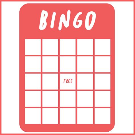 Free Printable Blank Bingo Cards For Teachers Take A Look Around Or