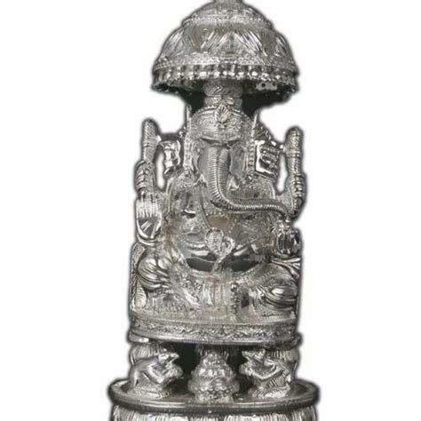 Silver Plated Ganesha At Rs 18750 चाँदी चढ़ी हुई मूर्तियाँ In Mumbai