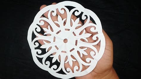 Decor With Paper Cuttinghow To Make Paper Cut Out Design Step By Step