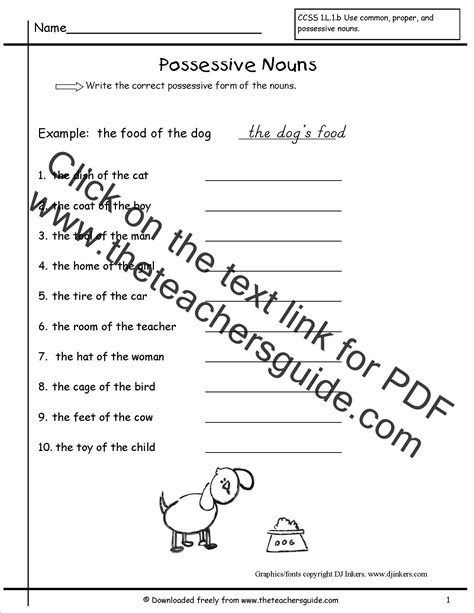 The lesson also touches on the grammar rule using the possessive pronoun with gerunds (verbs with ing that are used as nouns) and how to use each possessive pronoun. Wonders First Grade Unit Two Week Three Printouts