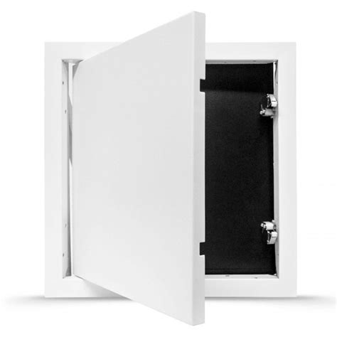Slim Steel Access Panels With Touch Latch Locks