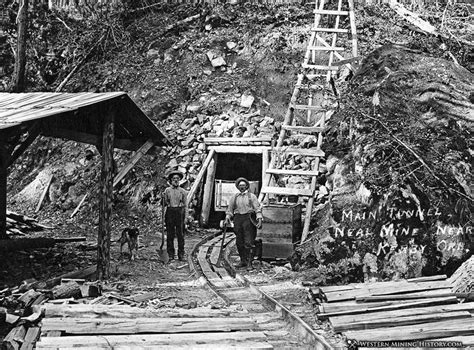 A Collection Of Oregon Mining Photos Western Mining History