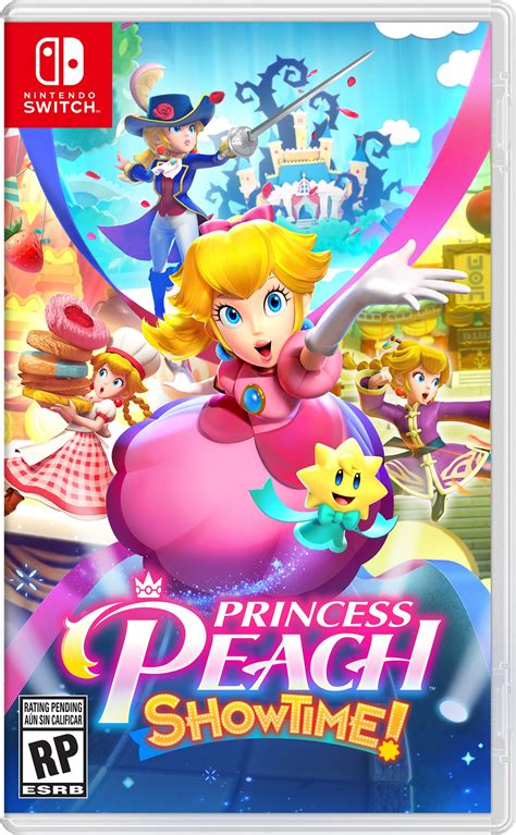 Princess Peach Showtime Boxart Screenshots