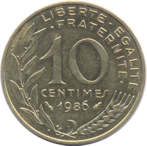 10 Centimes France Numista