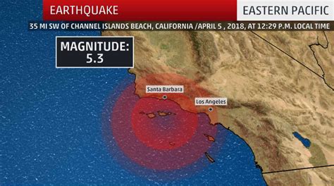 Earthquake Shakes Southern California No Injuries Reported But