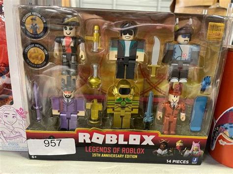 Roblox Action Collection 15th Anniversary Legends Of Roblox Figures