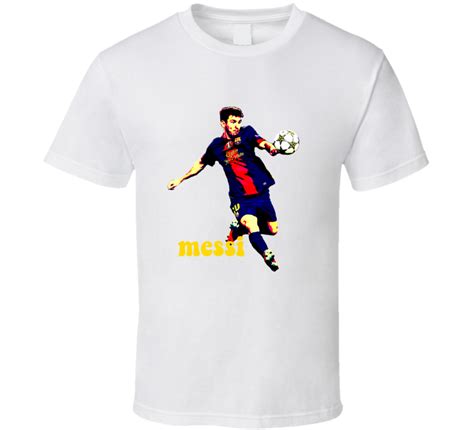 10 shirt for fc barcelona in spain. Lionel Messi Soccer Posterized T Shirt