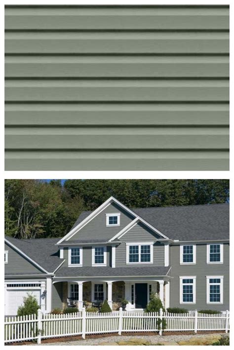 Mastic Vinyl Siding Colors | Scottish Thistle #sidingcolors #homesiding | Exterior house colors