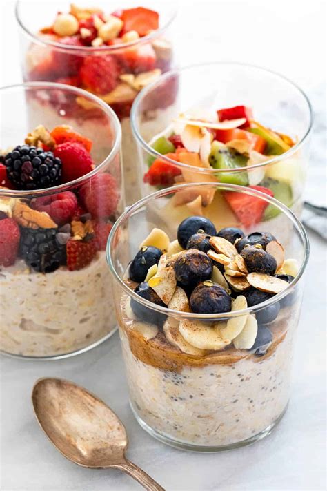 Low Cal Overnight Oats Overnight Oats With Up To 21 Grams Of Protein