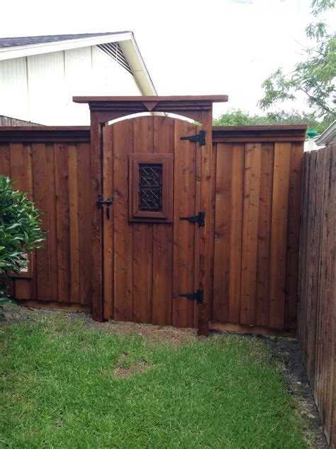 Fence Gate Design Backyard Gates Wooden Garden Gate