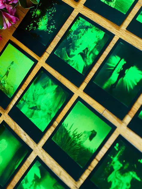 Green Polaroid Film Polaroid 600 Green Duochrome Polaroid Us