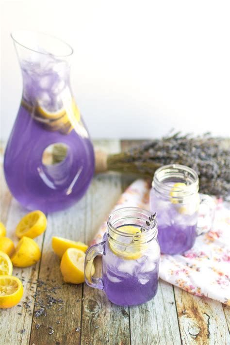 Sparkling Lavender Lemonade That I Had At A Wedding It Looked And