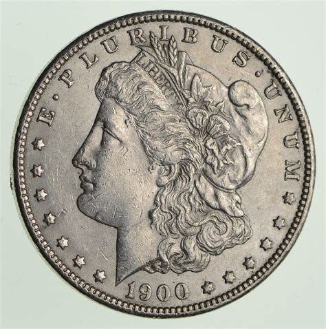 1900 Morgan United States Silver Dollar 90 Eagle Reverse Early
