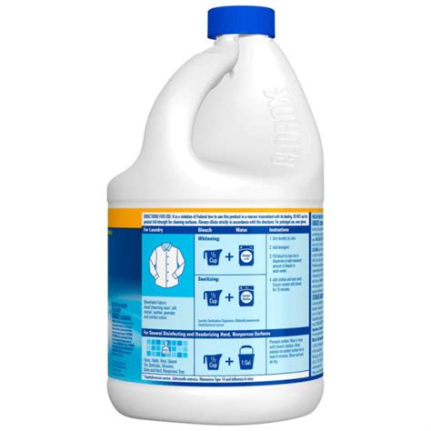 Clorox Disinfecting Bleach Regular Concentrated Formula 81 Oz