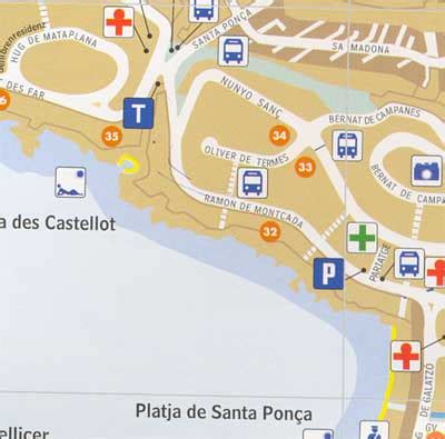 Santa Ponsa Map