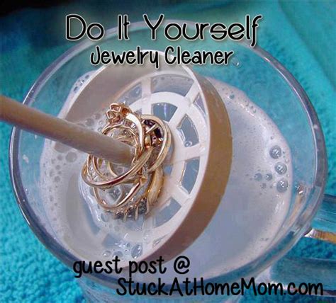But keeping it beautiful can be a task. Do It Yourself Jewelry Cleaner #DIY - @stuckathomemom