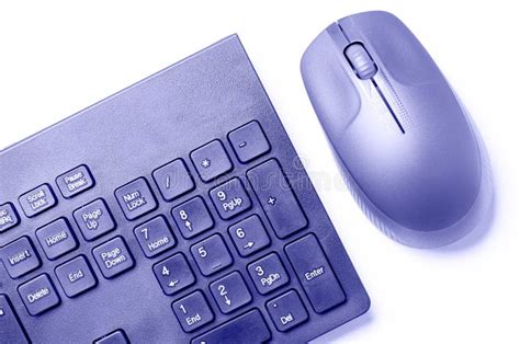 The Computer Mouse And Keyboard Are Purple The Trending Color Of 2022