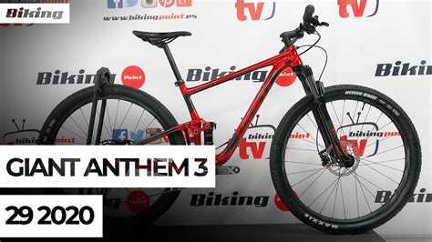 Bicicleta Giant Anthem 3 29 2020 Presentación Youtube