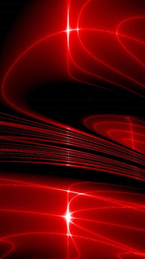Download Glowing Flare Red Themes Wallpaper