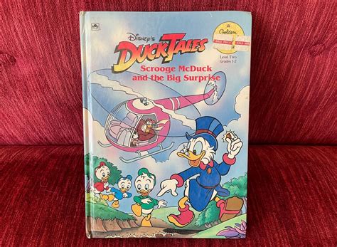 Ducktales Scrooge Mcduck And The Big Surprise 1990 Golden Easy Reader