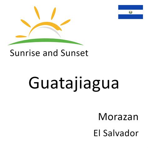 Sunrise And Sunset Times In Guatajiagua Morazan El Salvador