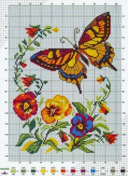 Cross Stitch Butterfly Free Cross Stitch Pattern