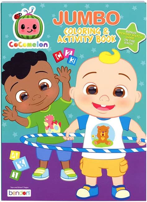Buy Bendon Cocomelon Jumbo Coloring And Activity Book Online At Lowest