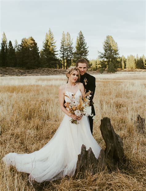 Modern Edgy Forest Wedding In Northern California Green Wedding Shoes