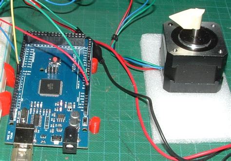 Mein Elektronik Hobby Arduino Kontrolliert Einen Nema 17 Stepper Motor