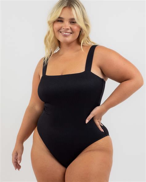 kaiami flynn one piece swimsuit in black fast shipping and easy returns city beach australia