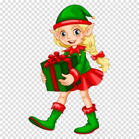 Cartoon Elves Christmas