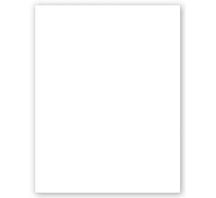 Refrain from posting single letters and punctuation marks. Will Papers, White, Blank, Second Sheet | Free Shipping