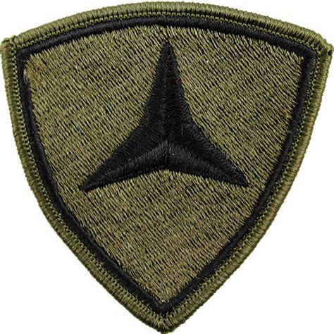 3rd Marine Division Subdued Patch Usamm