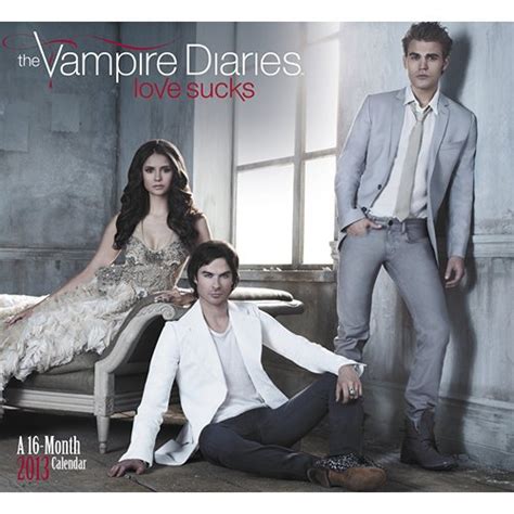 2013 Vampire Diaries Wall Calendar Home And Kitchen