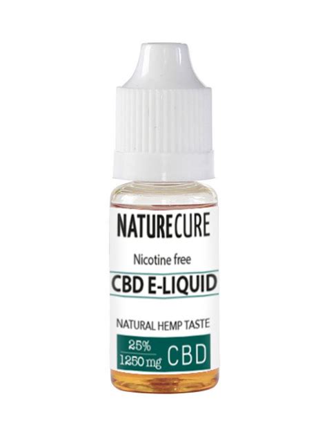 25 Cbd E Liquid 5ml Nature Cure Cbd Cbg And Cbn Olie