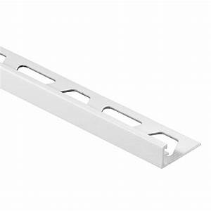 Schluter Systems Jolly 0 5 In W X 98 5 In L Aluminum Tile Edge Trim At