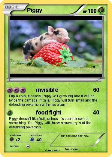 Pokémon Piggy 361 361 Invisible My Pokemon Card