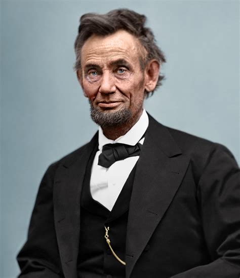 Abraham Lincoln In Color Historycolored
