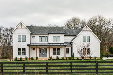 Country Modern Farmhouse Carbine And Associates Home Builders