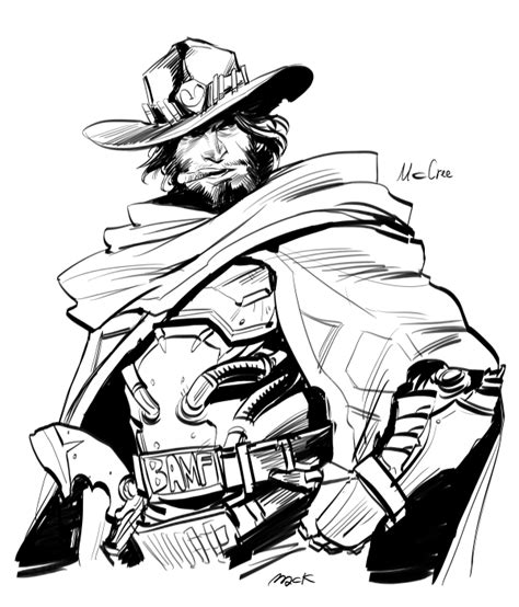 Jesse Mccree A Cowboy Overwatch Comic Overwatch Fan Art Mccree
