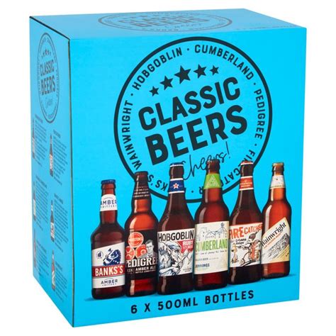 Classic Beers Mixed Pack Ales Bottles Ocado