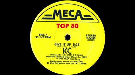 Give it up (goodmen refix) 3. KC & The Sunshine Band - Give It Up (Extended Version ...