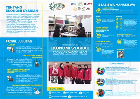 Brosur PMB Ekonomi Syariah Program Studi Ekonomi Syariah