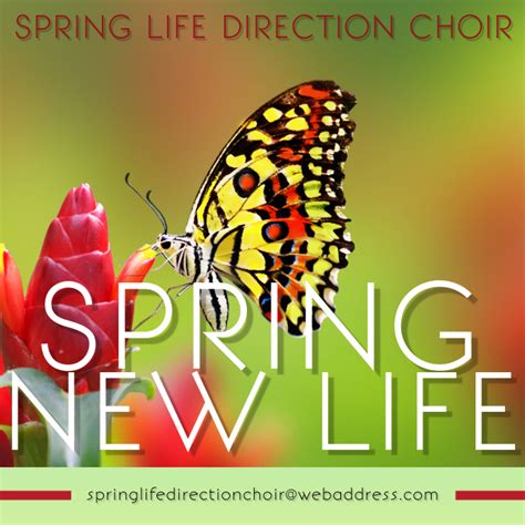 Copy Of Spring New Life Postermywall