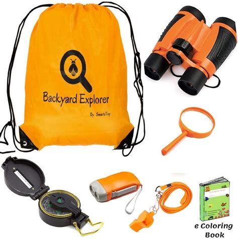 Explorer Kit For Kids Outdoor Adventure Spy Kit Science Camping Gear