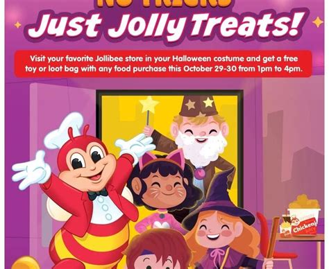 Manila Shopper Jollibee And Mcdo Trick Or Treat Halloween Promos