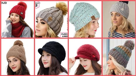 Latest Winter Caps Design Beautiful Winter Caps Collection Youtube